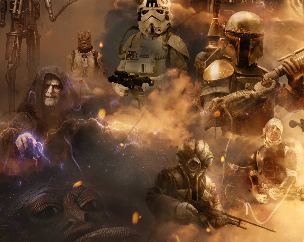 Among The Clouds (Star Wars) - Canvas Limited Edition
