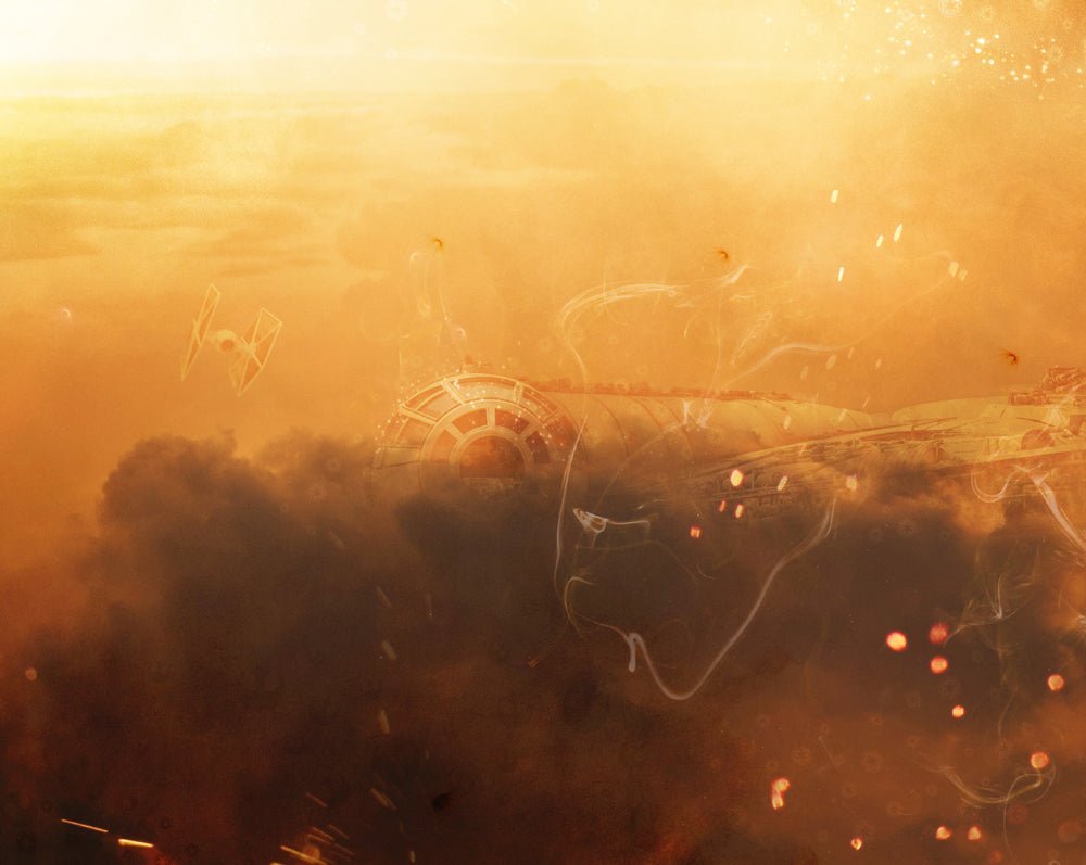 Among The Clouds (Star Wars) - Canvas Limited Edition