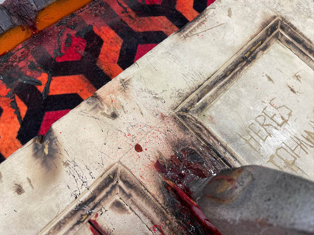 ‘Here's Johnny!’ (The Shining) - Axe Statement Original Piece