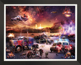'Petrolheads - Pedal to the Metal' - Canvas Limited Edition