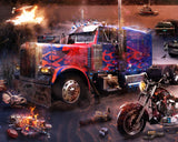 'Petrolheads - Pedal to the Metal' - Canvas Limited Edition