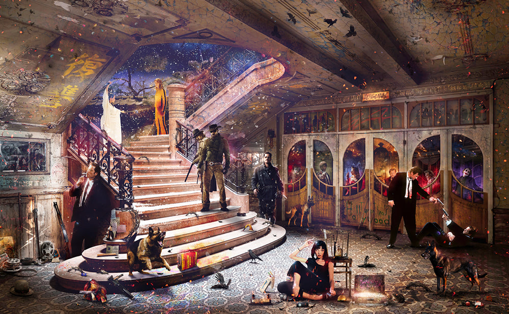 Tarantino's Hollywood - Canvas Limited Edition