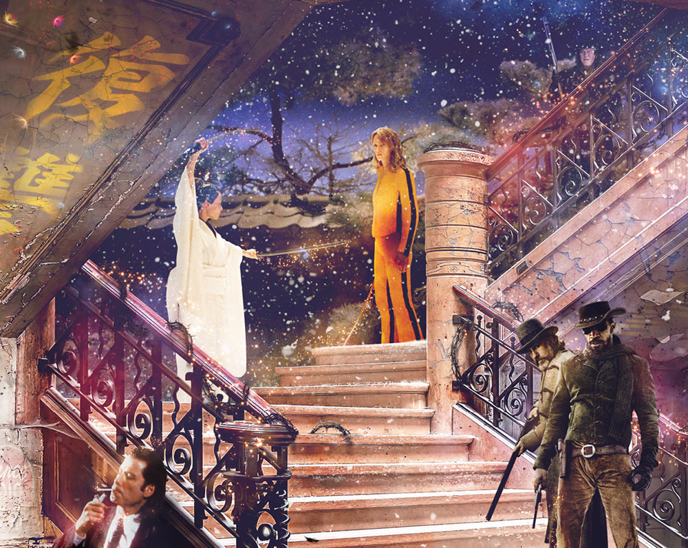 Tarantino's Hollywood - Canvas Limited Edition
