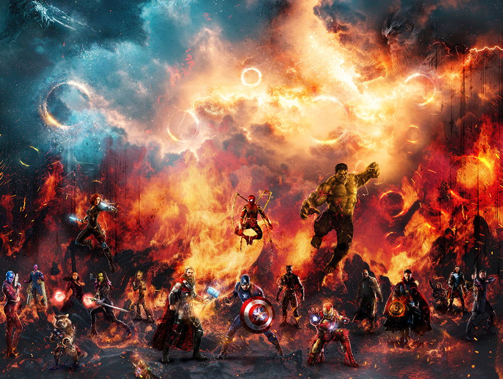 ‘Til The End (Avengers) - A3 Poster Print
