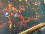 Custom Framed ‘Til The End (Avengers) - Panoramic Canvas Limited Edition - AC