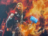 Custom Framed ‘Til The End (Avengers) - Panoramic Canvas Limited Edition - AC