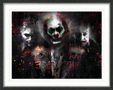 The Devil On My Shoulder (Black & White) - Large Limited Edition