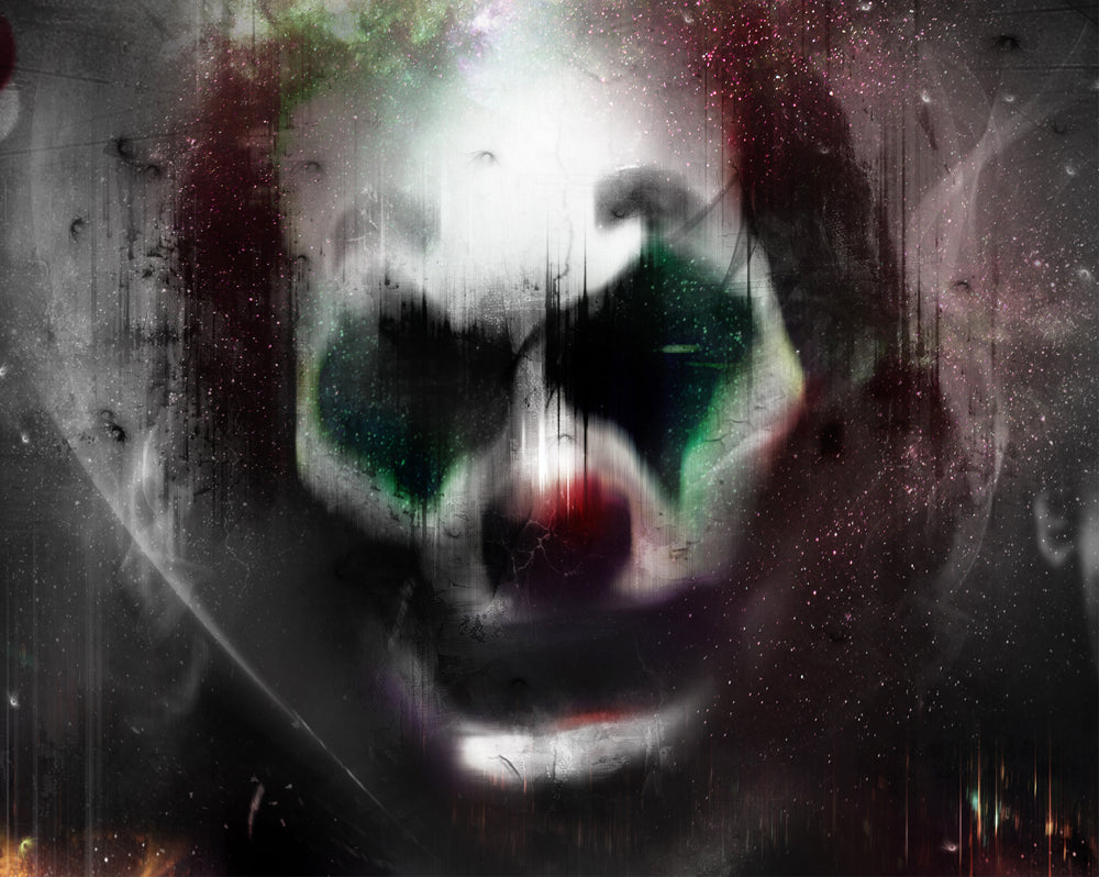The Devil On My Shoulder (Black & White) - Large Limited Edition