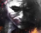 The Devil On My Shoulder (Black & White) - Large Limited Edition