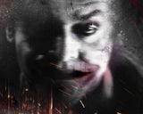 The Devil On My Shoulder (Black & White) - Large Limited Edition