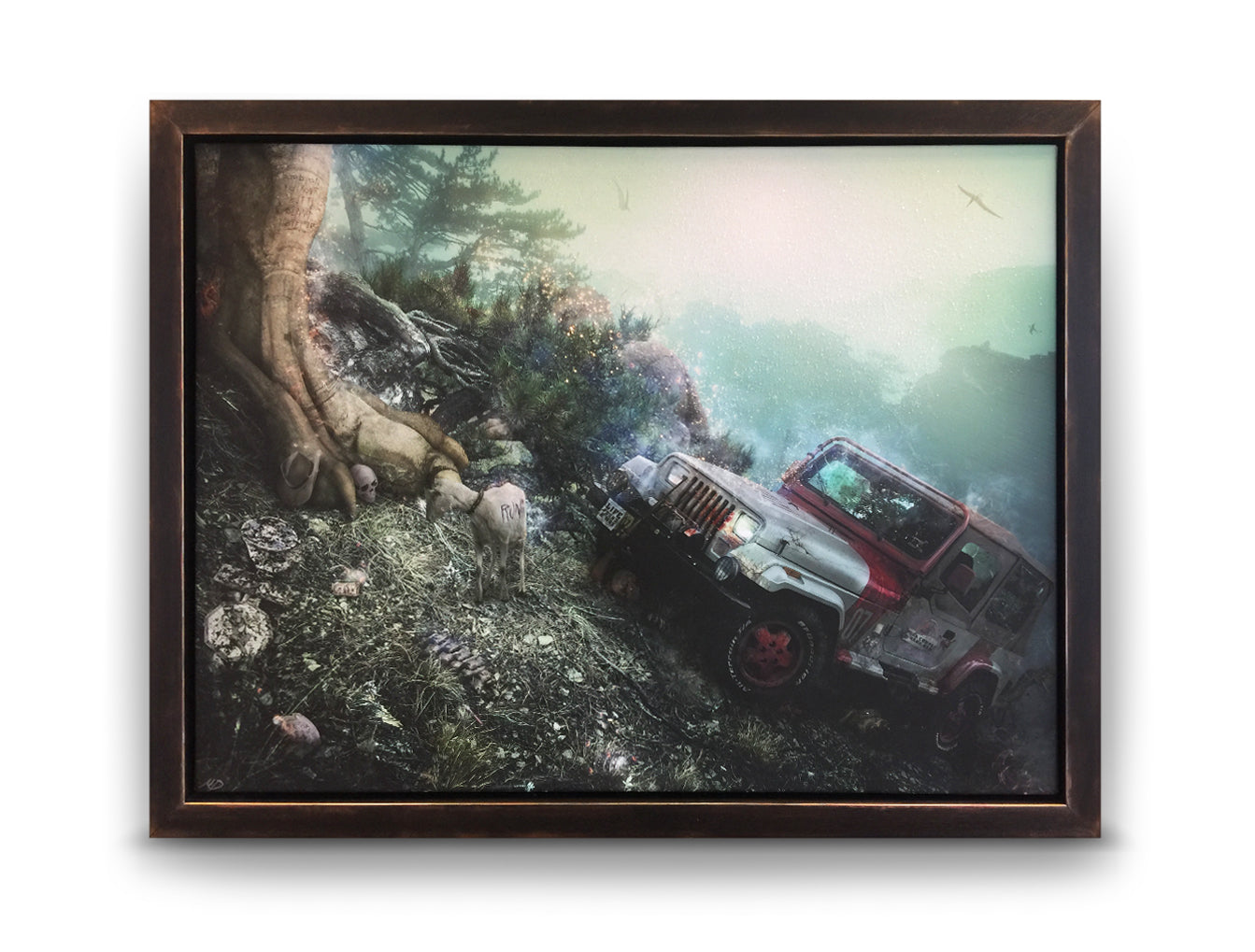 Greed Breeds Monsters (Jurassic Park) - Original