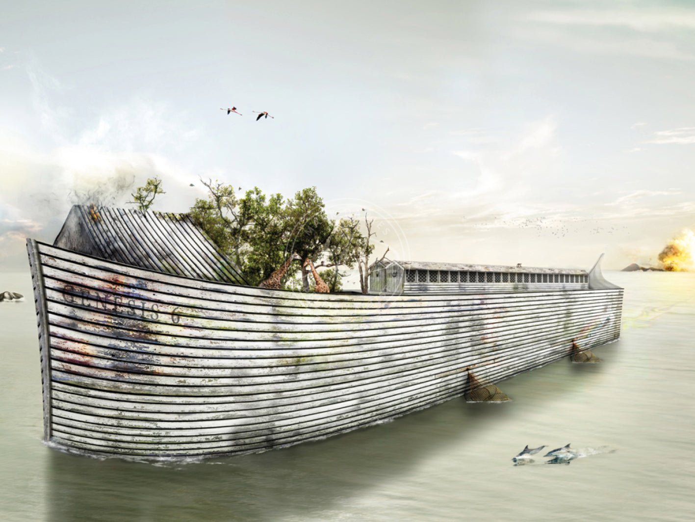 Hell & High Water (Noah's Ark) - Large Limited Edition