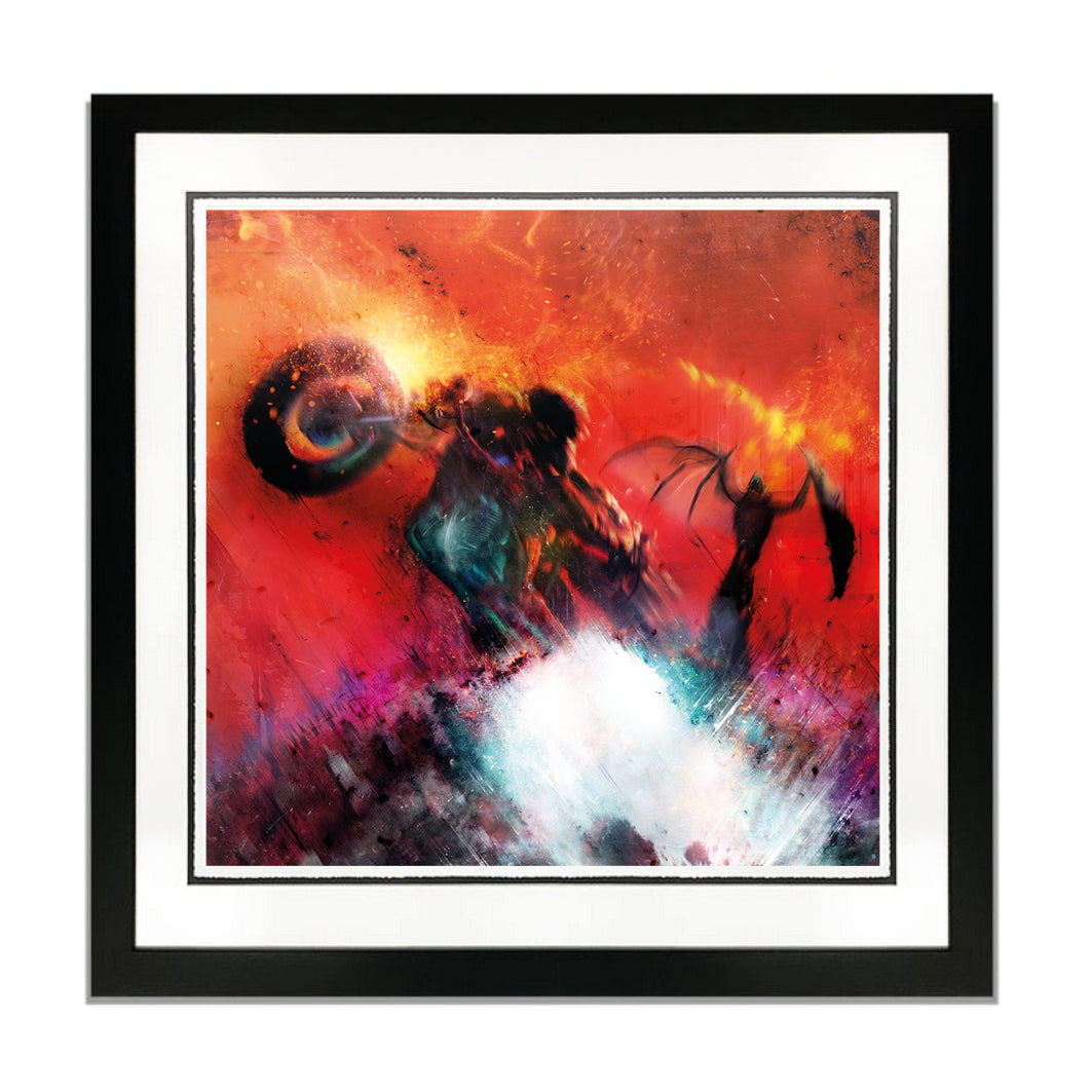 I Gotta Get Out (Meatloaf) - Hand Embellished Large Limited Edition