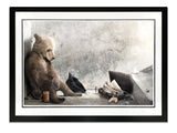 A Letter To Aunt Lucy (Paddington) - Hand Embellished Large Limited Edition #5/10