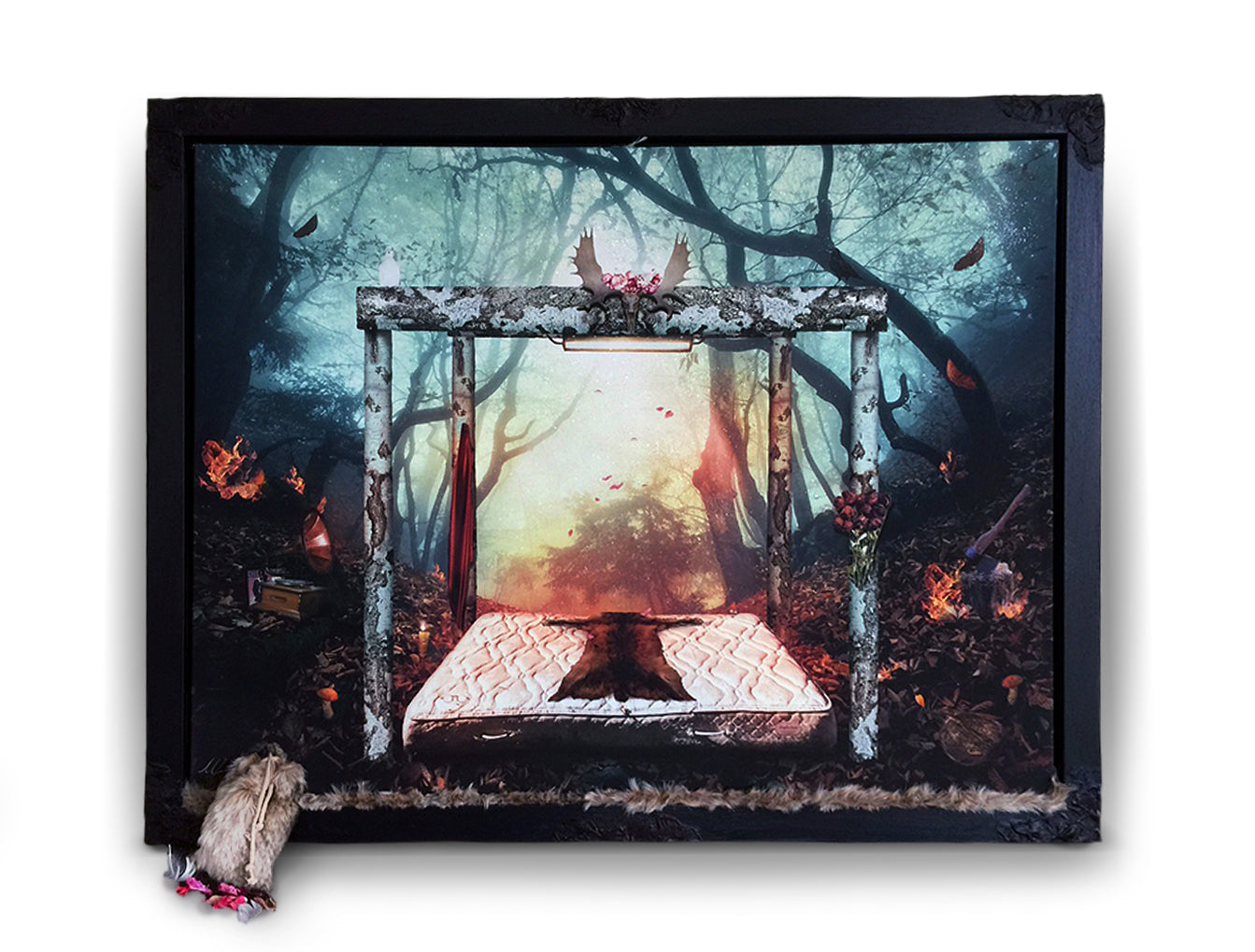 Red Light Spells Danger (Little Red Riding Hood) - Original