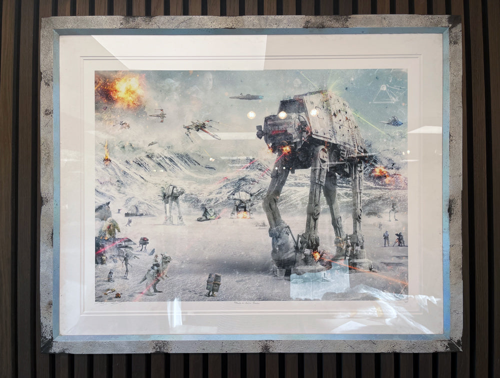 Custom Framed Attack on Echo Base (Star Wars) - Standard Limited Edition - 2PP