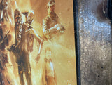 Custom Framed 'Among The Clouds' (Star Wars) - Diamond Dusted and Hand Embellished Canvas Limited Edition #1AP
