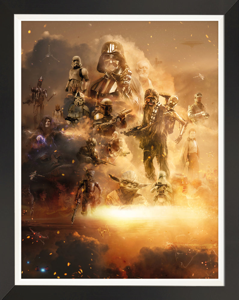 Among The Clouds (Star Wars) - Canvas Limited Edition