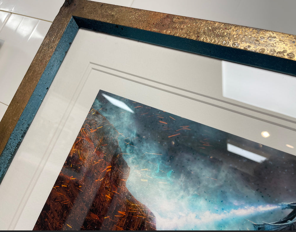 Custom Framed Dracarys (Game Of Thrones) - Large Limited Edition 2/10