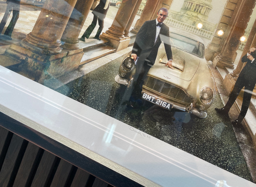 Custom Framed ‘Dressed To Kill’ (James Bond) - Standard Limited Edition - 45/45