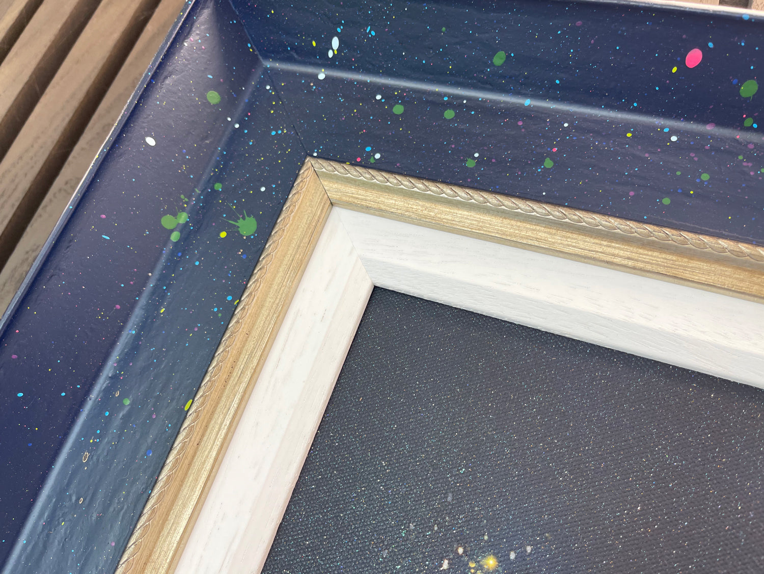 Custom Framed Forever Young (Peter Pan) - Canvas Limited Edition 1/20