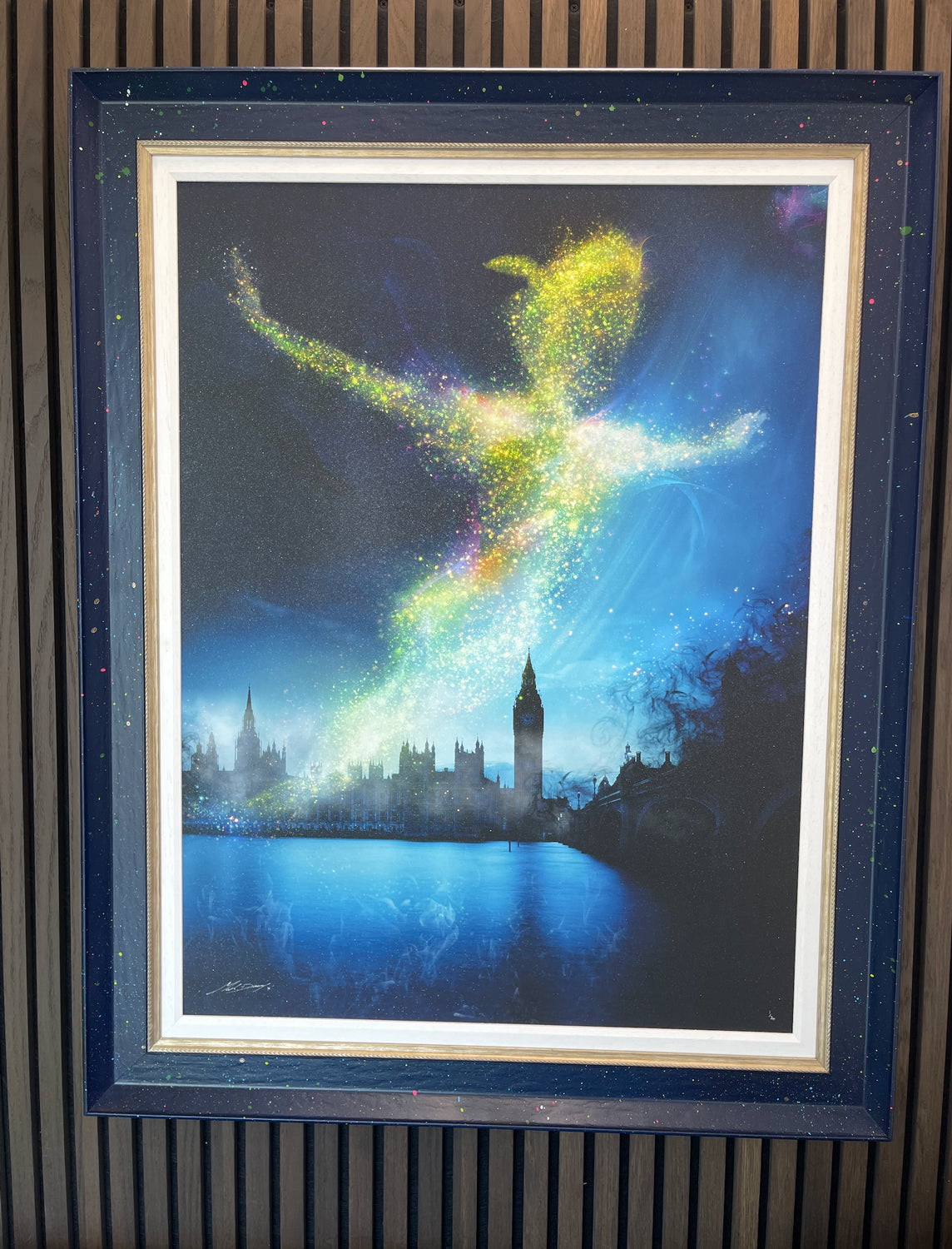 Custom Framed Forever Young (Peter Pan) - Canvas Limited Edition 1/20