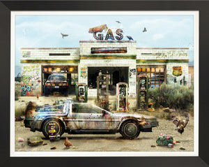 OUTAGAS (Back to the Future) - Canvas Limited Edition