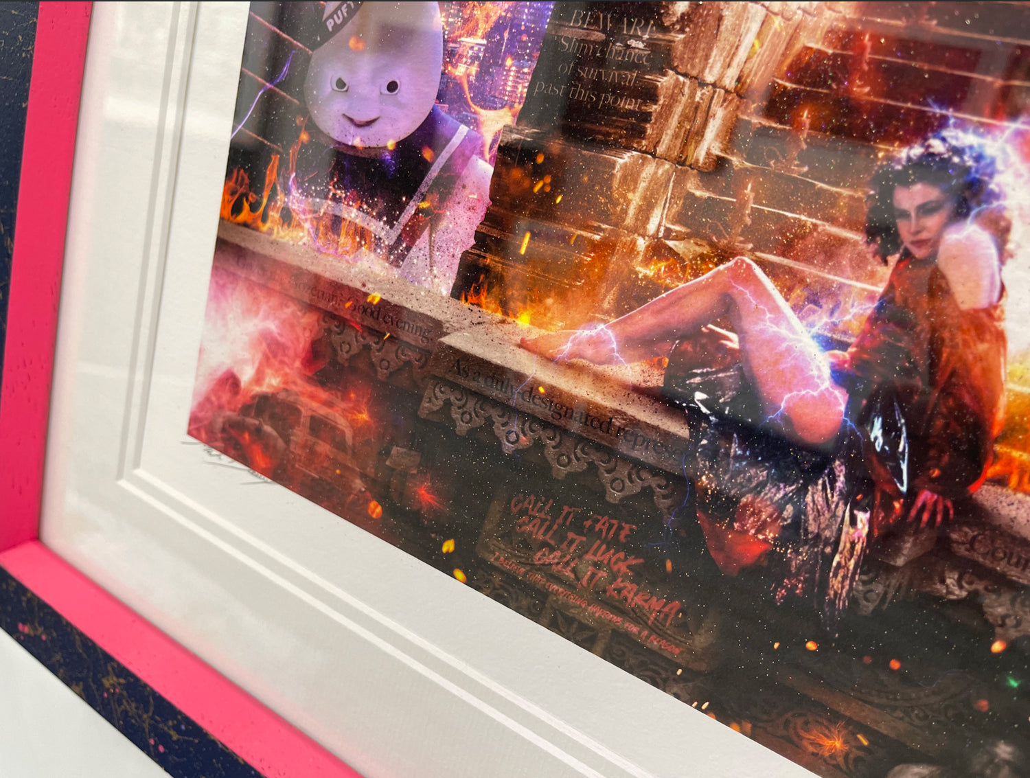 Custom Framed ‘Are You A God?’ (Ghostbusters) - Standard Limited Edition 5AP