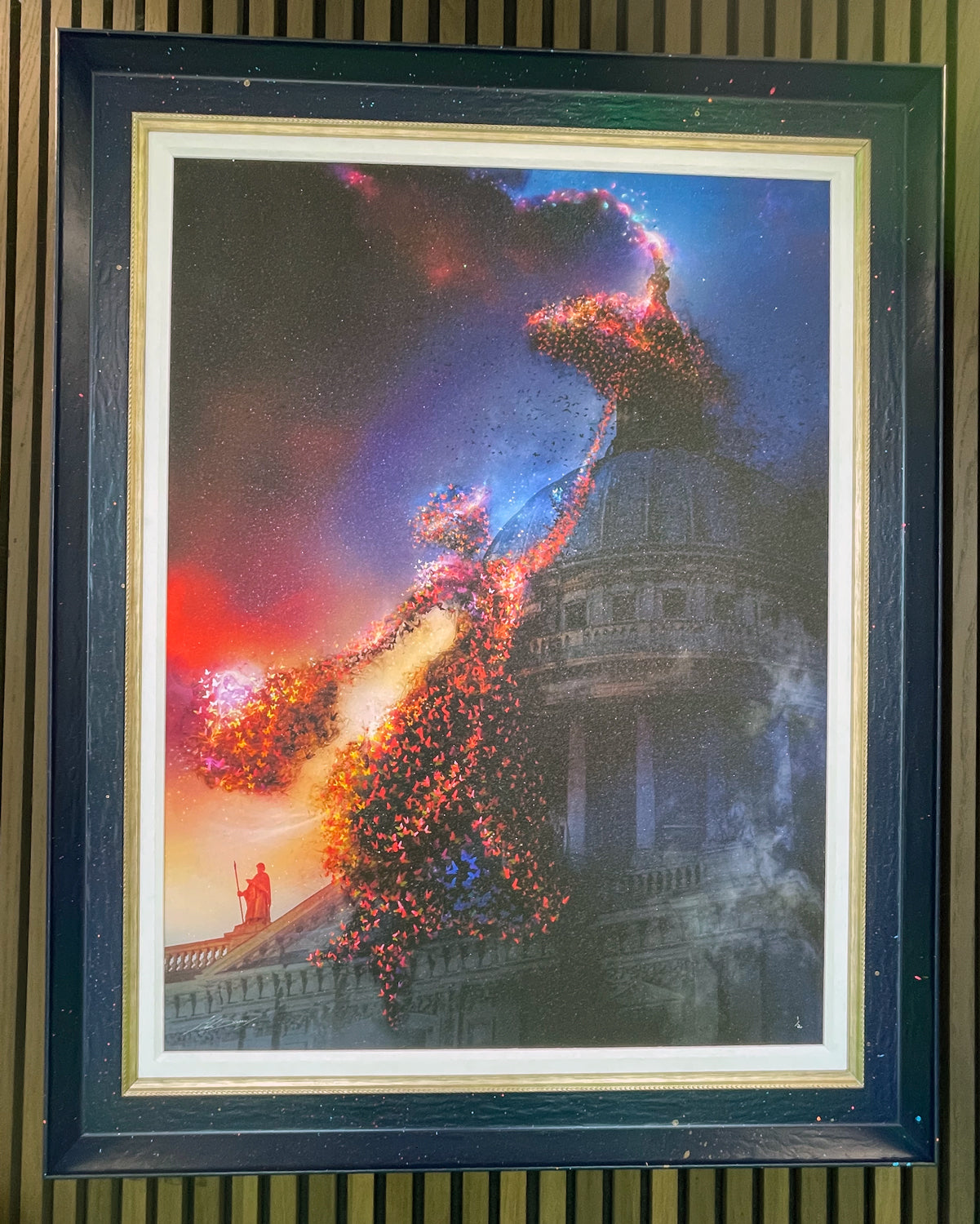 Custom Framed It's Not Goodbye (Mary Poppins) - Canvas Limited Edition 1/20