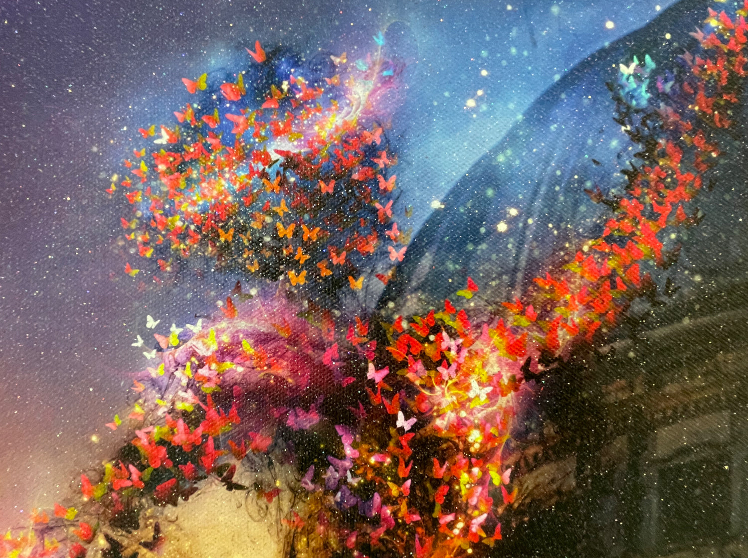 Custom Framed It's Not Goodbye (Mary Poppins) - Canvas Limited Edition 1/20