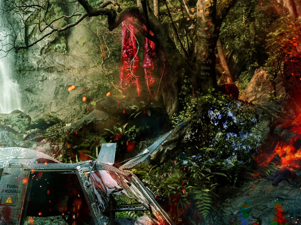 Jungle Hunter (Predator) - Canvas Limited Edition