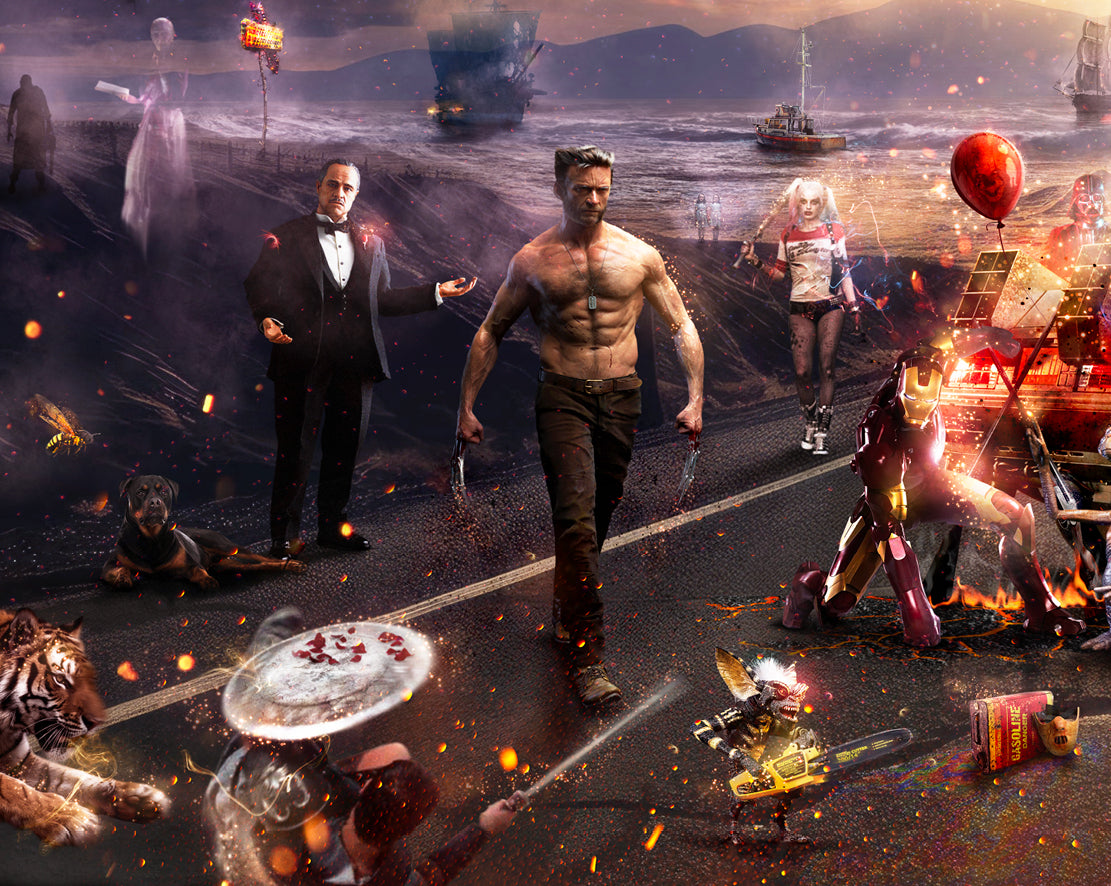 ‘Lost in Hollywood X’ - Canvas Limited Edition