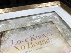 Love Knows No Bounds (A Tribute to Her Late Majesty the Queen) - Story Book Limited Edition 1/20