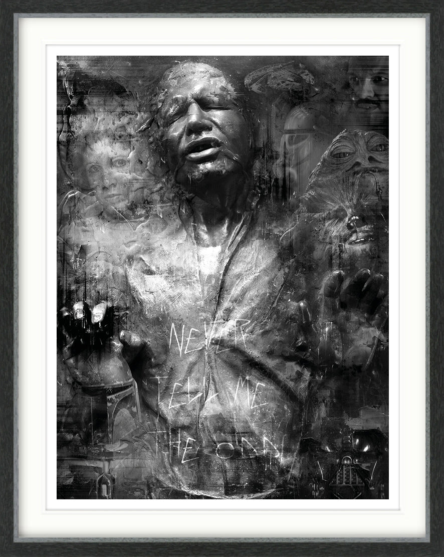‘Never Tell Me The Odds’ (Star Wars) - Large Limited Edition