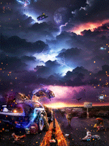 Great Scott! (Back to the Future) Lenticular Edition