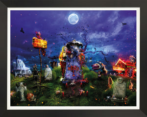 ‘It’s Showtime!’ (Beetlejuice) - Canvas Limited Edition