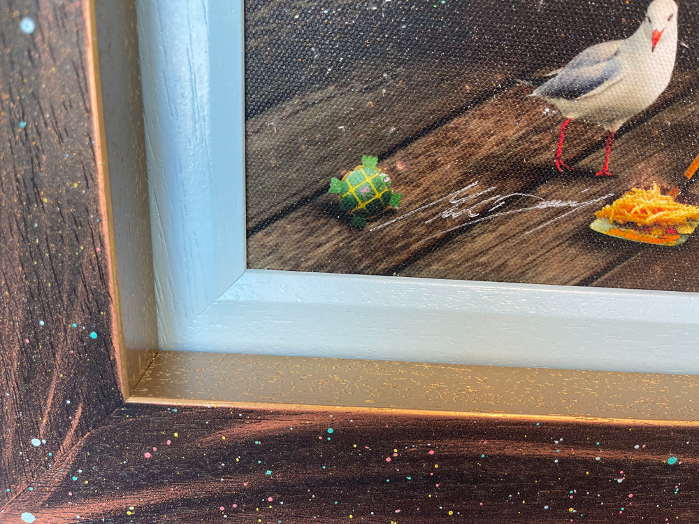 Skool's Out! 3 - Custom Framed Canvas Limited Edition - 1AP