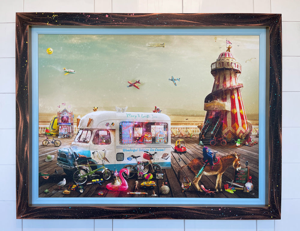 Skool's Out! 3 - Custom Framed Canvas Limited Edition - 1AP