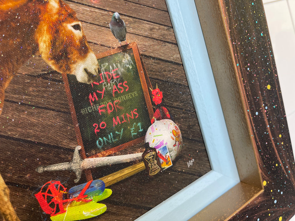 Skool's Out! 3 - Custom Framed Canvas Limited Edition - 1AP