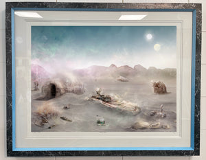 Custom Framed Shifting Sands (Star Wars) - Standard Limited Edition 28/45