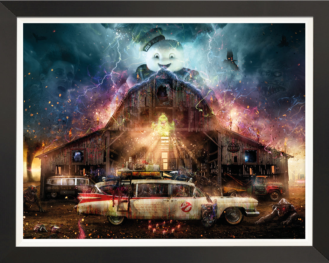 'Trouble's Coming!' (Ghostbusters) - Canvas Limited Edition