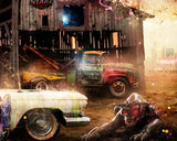 'Trouble's Coming!' (Ghostbusters) - Canvas Limited Edition