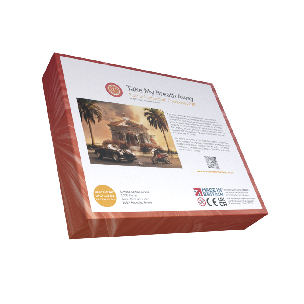 PRE-ORDER: Take My Breath Away (Top Gun) - 1000 Piece Jigsaw (Free P&P Offer!)