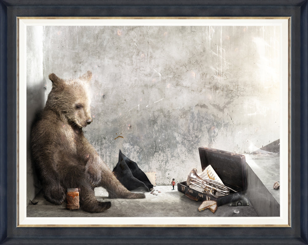 A Letter To Aunt Lucy (Paddington Bear) - Canvas Limited Edition