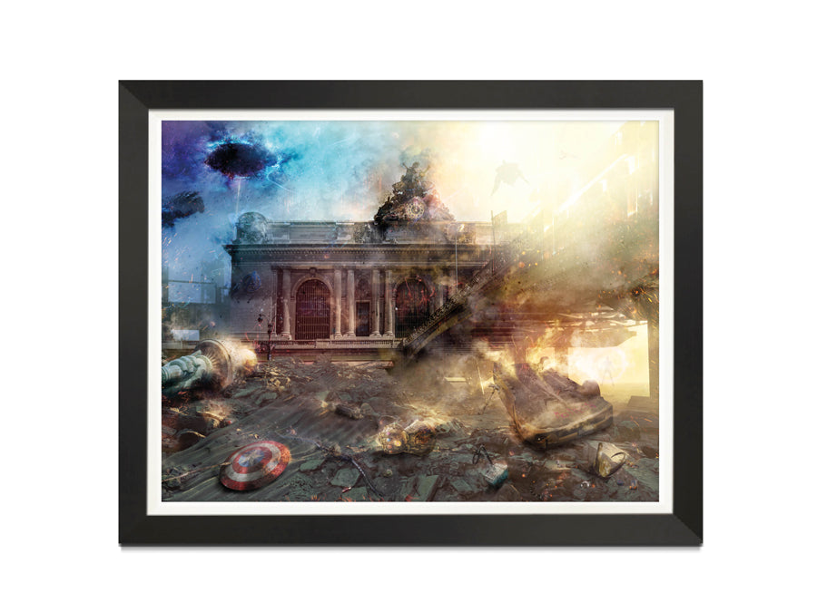 The Fight Of Our Lives (The Avengers) - Canvas Limited Edition