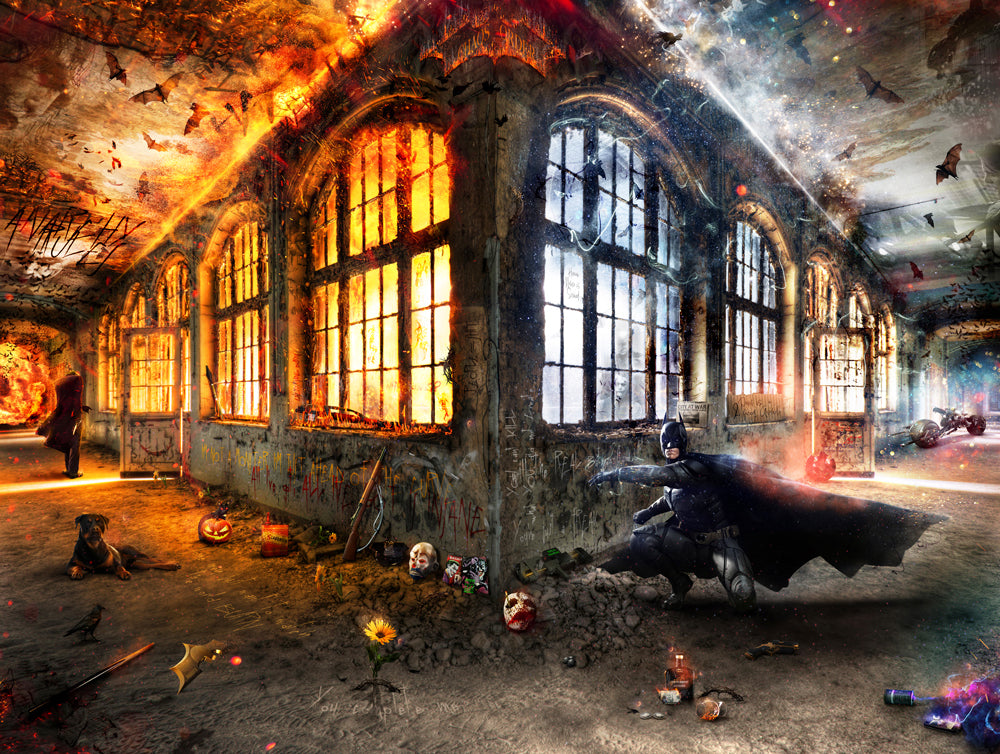 Chaos and Order (Batman) - Canvas Limited Edition