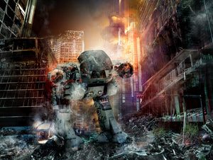 Dead Or Alive (Robocop) - Canvas Limited Edition