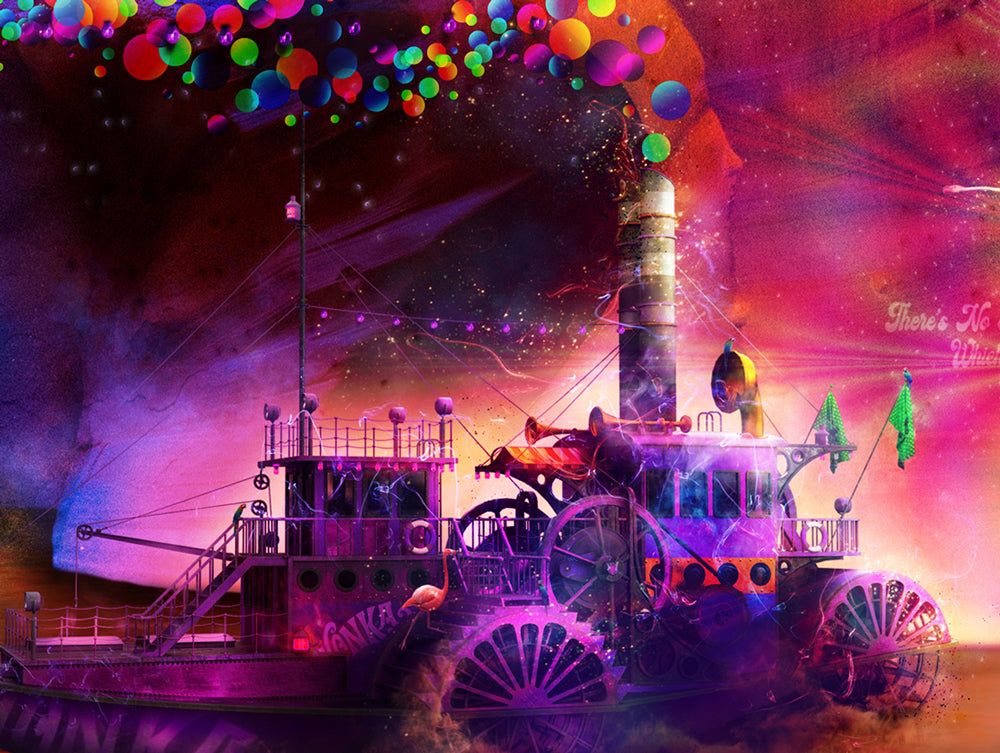 We are the Dreamers of Dreams (Charlie and the Chocolate Factory) - Canvas Limited Edition