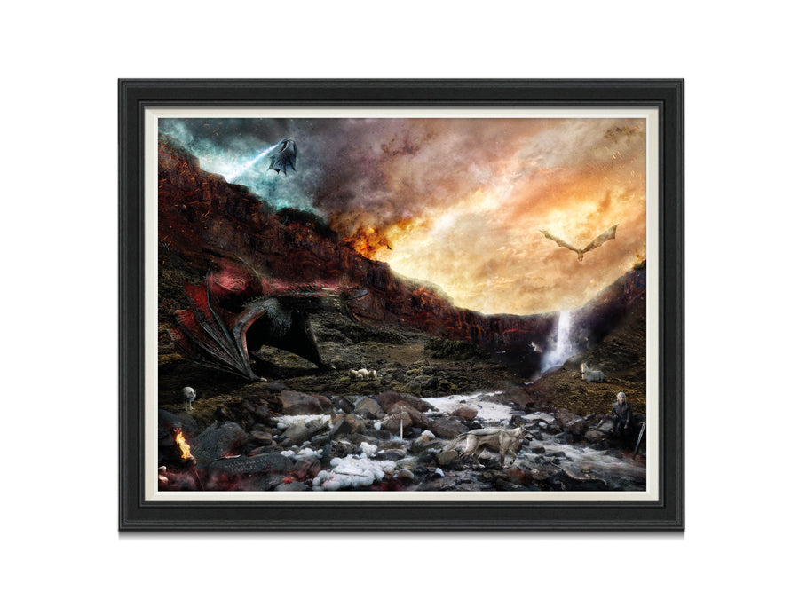 Dracarys (Game Of Thrones) - Canvas Limited Edition