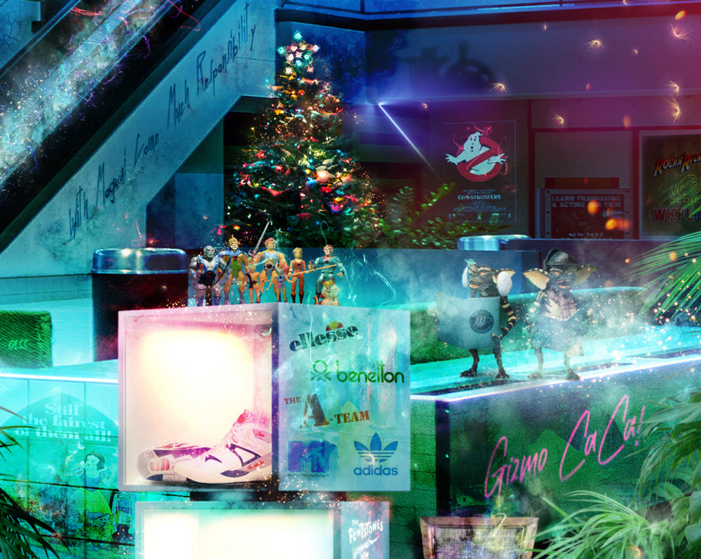 Midnight At The Mall (Gremlins) - Canvas Limited Edition